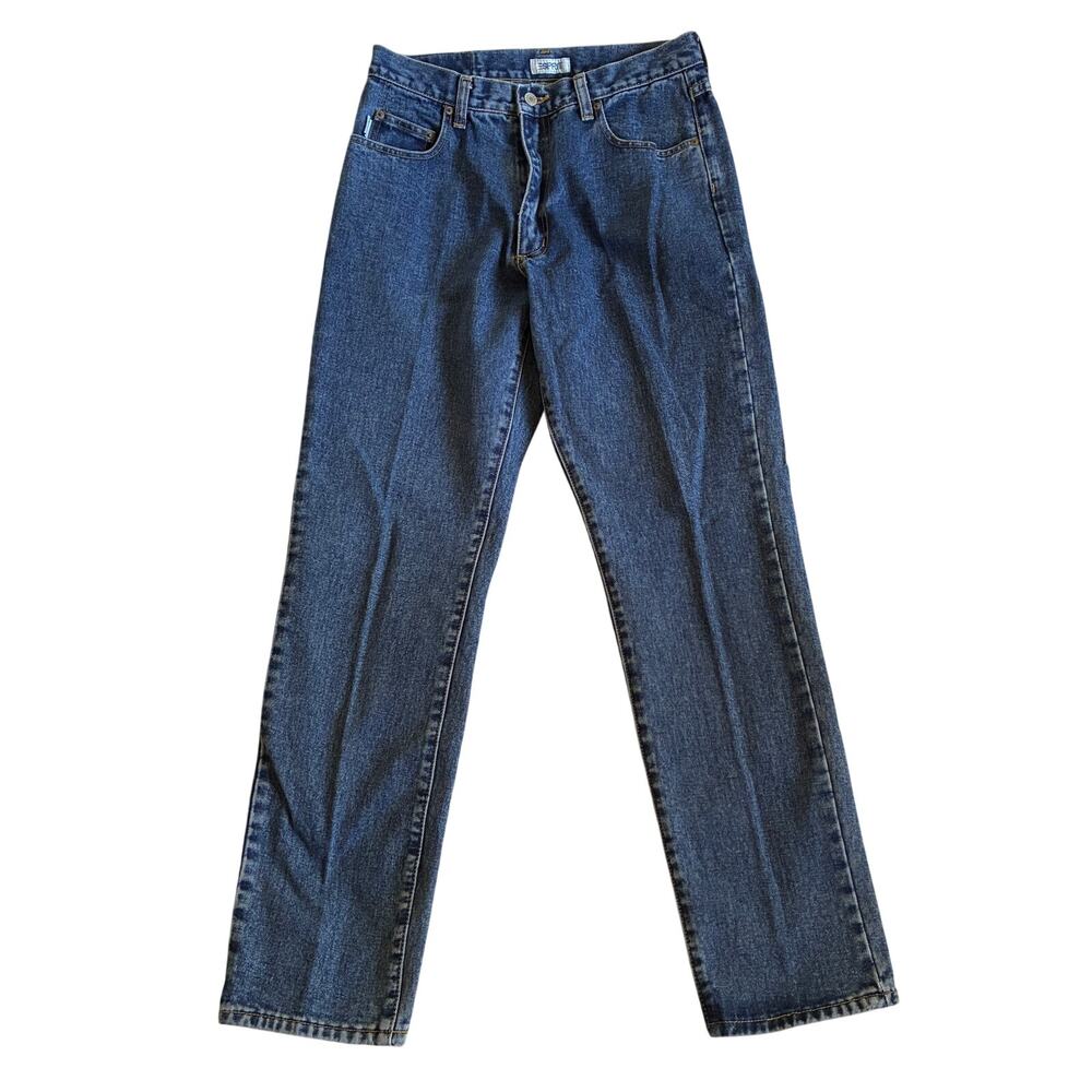 Vintage Esprit Jeans Womens 11 High Rise Straight Medium Wash Made in Hong Kong
